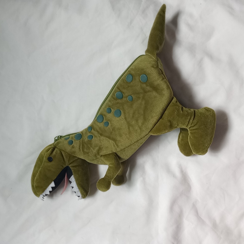 Pep Rally T-Rex zipper pouch 🦖